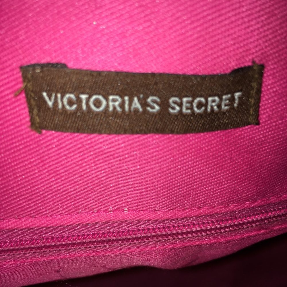 Victoria's Secret  summer or beach wicker tote